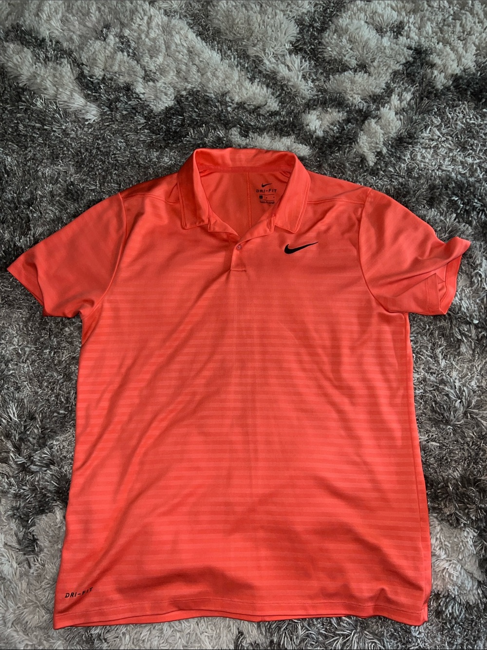 Nike Men’s Coral Short-Sleeve Dri-FIT Polo